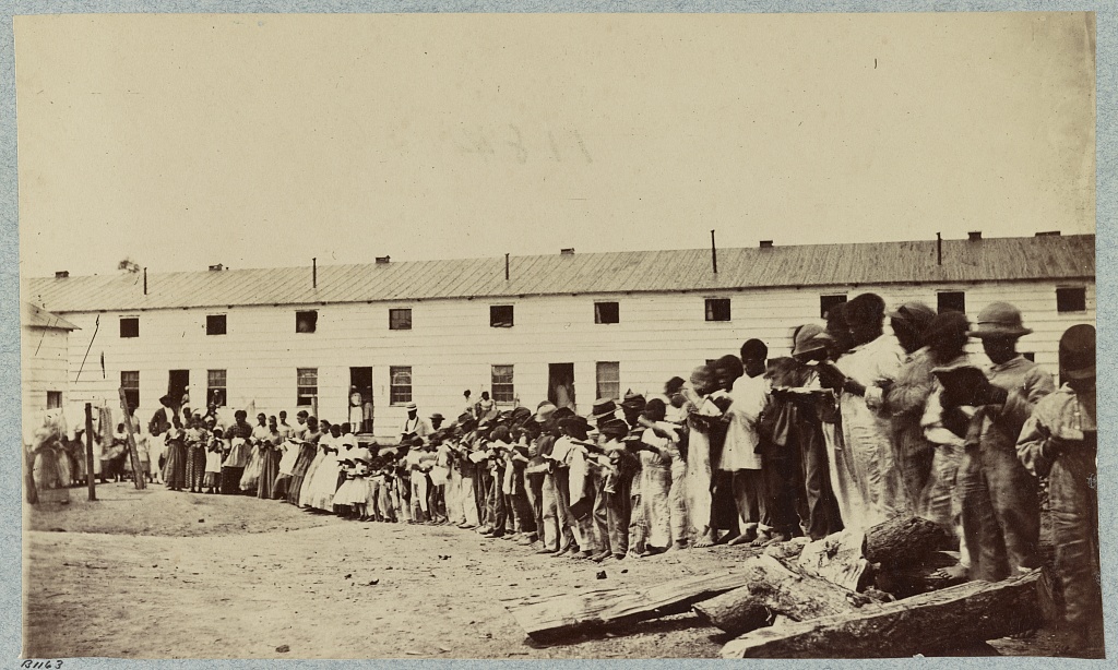 Freedmans Village, Arlington, circa 1863-1865